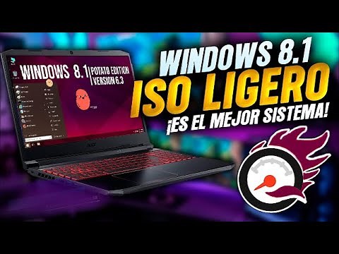 NUEVO Windows 8 1 lite 2025