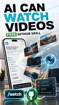 Claude Code Can Watch Videos Now! So Can Codex!