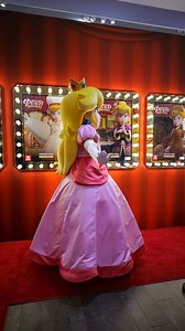 153K views · 2.5K reactions | Sweet! Princess Peach awaits on the red carpet at NintendoNYC! | Nintendo Switch | Facebook