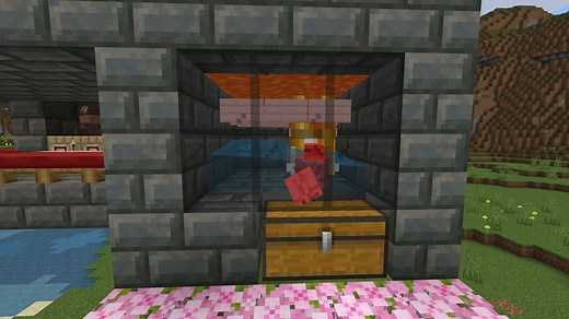 How to make Minecraft Bedrock iron farm