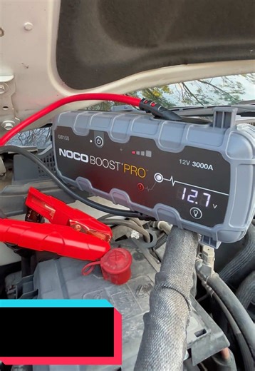NOCO GB150 Boost Pro 3000A Lithium Jump Starter delivers professional‑grade power and safety for roadside emergencies and vehicle maintenance. Rated 3000 amps peak, it jump starts gas engines up to ~9.0 L and diesel engines up to ~7.0 L in seconds and can provide up to ~80 jump starts per charge on its high‑capacity lithium‑ion battery. This rugged, IP65‑rated unit features UltraSafe technology with spark‑proof connections and reverse polarity protection for worry‑free use, plus a 500‑lumen LED 