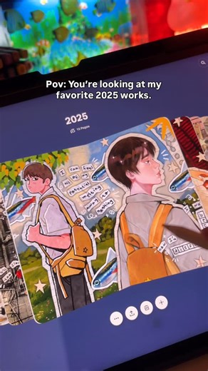 win | POV: You’re looking at my favorite 2025 works. #art #artist #draw #viral #fyp | Instagram