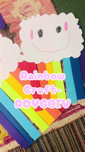 Rainbows and Crafting: Learning ROYGBIV with Kids