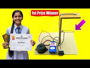How To Make Earthquake Alarm Science Project | Inspire Manak Award | Inspire Award Ideas