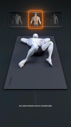 🔥 5-Minute Lower Back Mobility Routine Lower back discomfort is often linked to hip stiffness,