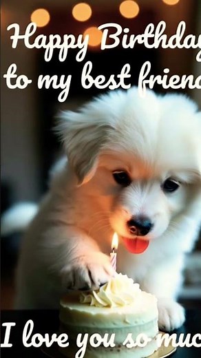 Happy Birthday To You 🎂 🥰#birthday #dog #cute #ai #cute #funny#shorts #