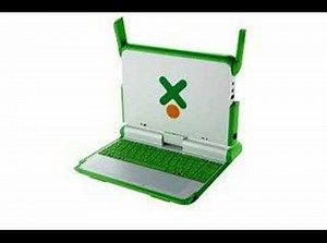 One Laptop per Child (OLPC) XO Laptop 360 Degree View