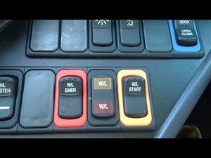 2016 Bluebird Vision switch panel