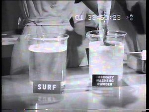Surf washing powder 1960 TV commercial
