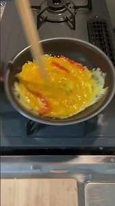 【ふわトロ天津飯】一人暮らしでも簡単＆満足感 作り方はコメント欄へ👉#一人暮らしごはん＃簡単レシピ＃男飯＃節約ごはん＃カニカマレシぎ
