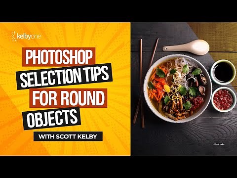 Photoshop Selection Trick for Round Objects