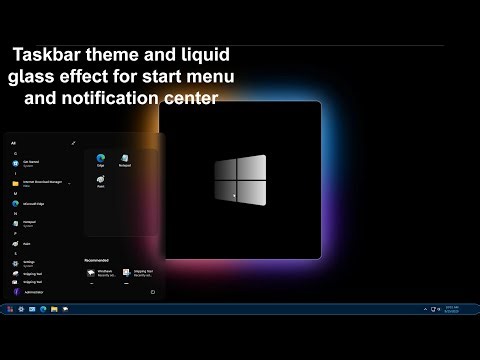 Windhawk | Mod taskbar và tạo hiệu ứng liquid glass cho start menu và control center
