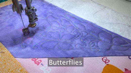 Butterflies 🦋 with Q24! #berninausa #rickytims #machinequilting #quilting #longarmquilting | Ricky Tims