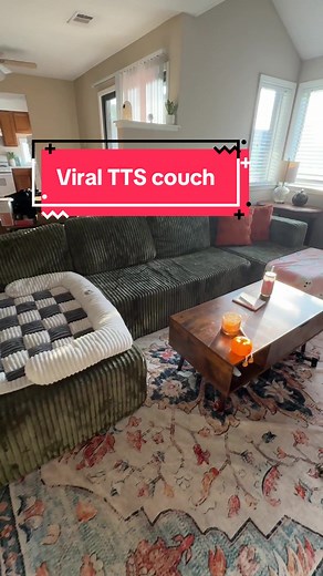 Modular Couch: Setup in Minutes with Stylish Corduroy