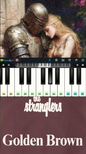 Golden Brown | The Stranglers | Piano Tutorial