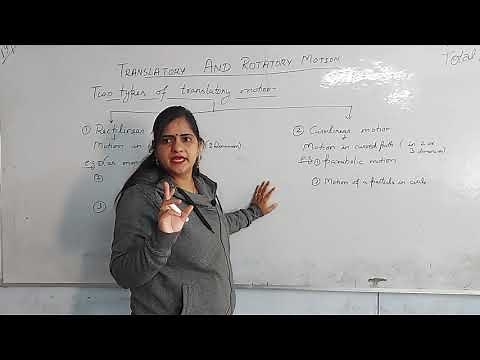Physics # Translatory and rotatory motion