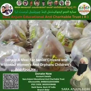 Alhamdullia Ramazan Ration Kits Distribution Program By Sara Anjum Charitable Trust Bidar 14 March