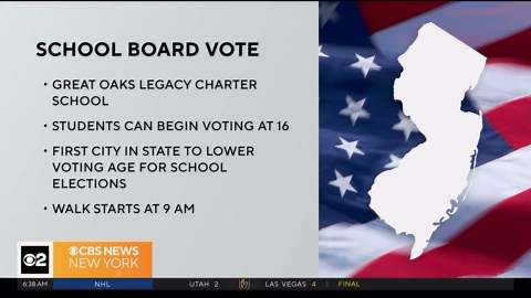 Students at a Newark school will vote in school board elections