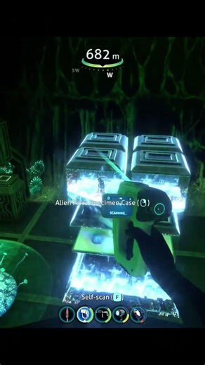 Exploring Orange tablet alien base in subnautica #subnauticabelowzero #subnautica #survivalgame