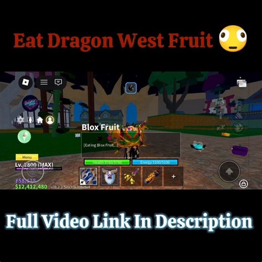 Dragon East Fruit Eating 🤯🥶 #bloxfruits #roblox #gaming