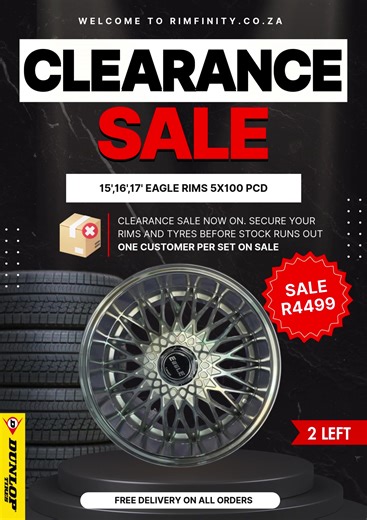 January Clearance Sale on High-Quality Rims