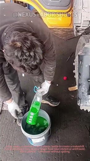 DIY Funnel Hack! Plastic Bottle Makes Mess-Free Fluid Transfers