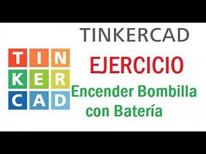 Exercise 2 - Tinkercad Light a light bulb with a battery