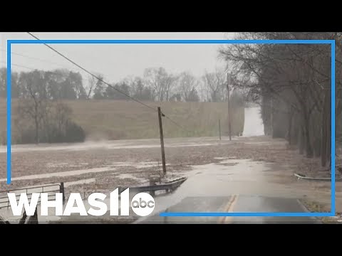 Heavy rains and flooding impact Kentucky