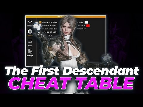 The First Descendant Cheats + 32 MODS | God Mode / Infinite Health / No Reload / No Recoil & Other