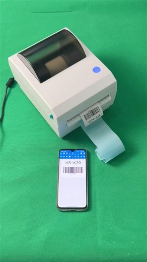 cloud printing desktop thermal label printer with automatic paper separation-user guide! #label #pos