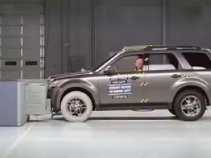 Mazda Tribute Hybrid crash test 2009-2010