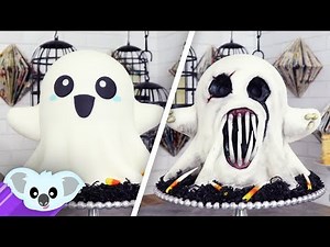 2 Faced Ghost Cake | Scary Halloween Ideas