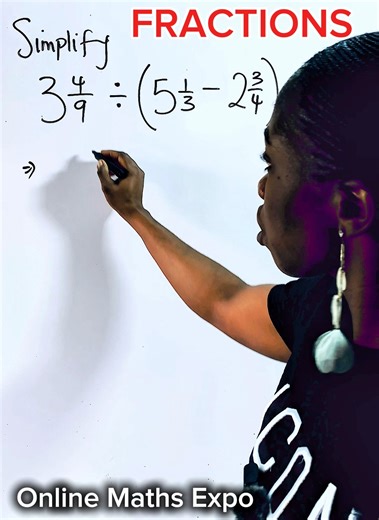 How to Simplify Mixed Fractions with multiple operations #maths #mathviral #viralmaths #onlinemaths #viralfypシforyoupage #viralfacebookvideo #algebra | Online Maths Expo
