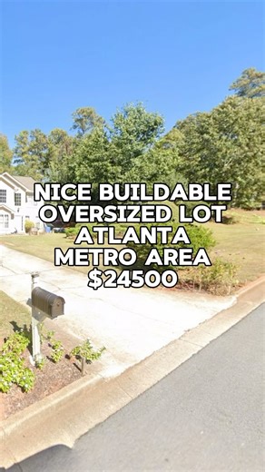 7.7K views · 19 reactions | Nice Buildable Oversized Lot in Atlanta Metro Area. 0.33 Acres for Sale in Conyers, Georgia for $24,500. For the property details, please go to our profile, click on the website, and search by city, county, or state in the search box ✅. #fyp #instagood #atlanta #realestate #realtor #atl #georgia #property #forsale #land #properties #reels #atlantarealestate #atlantarealtor #landforsale #sale | Land Century | Facebook