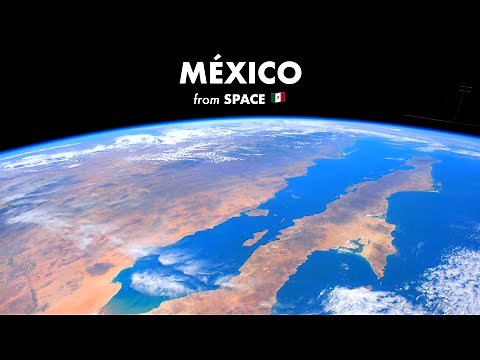 Mexico from Space in 4K