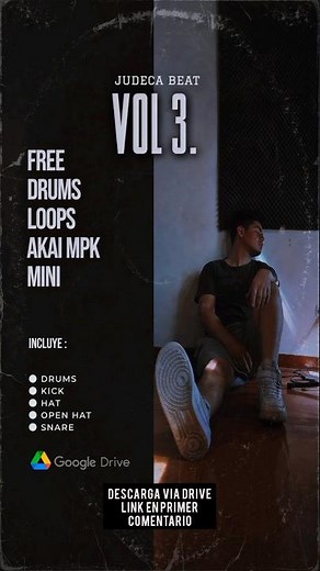 Descargar Librerías Rap / Boom Bap / Hip Hop - FREE DRUMS LOOPS AKAI MPK MINI - JUDECA BEAT - VOL.3