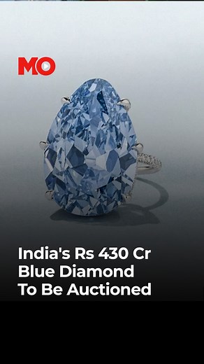 This Royal Indian diamond is up for auction at Christie's 'Magnificent Jewels' auction in Geneva on May 14, 2025. Watch to know the incredible story behind this ₹430 Crore Royal Blue Diamond and its deep-rooted connection to India. #GolcondaBlue #ChristiesAuction #RareDiamonds #RoyalJewels #IndianHeritage #LuxuryAuction #BlueDiamond #MaharajaStyle #GemOfIndia #KohinoorSister #TelanganaMines #HarryWinston #GenevaAuction #DiamondCollectors #HighJewelry #Mo | India Today