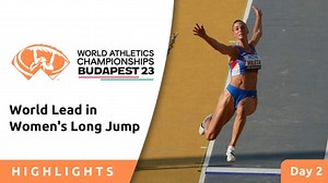World Lead in Women's Long Jump