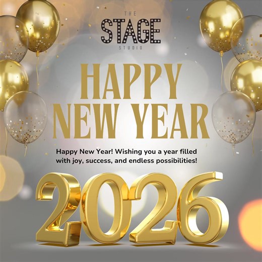 ✨ Hello 2026 ✨ From The Stage, starting the new year strong. To Stage Fam, just like training, progress doesn’t come overnight. Show up, stay consistent, and trust the process. May 2026 be a year of discipline, strength, and growth in your workouts, your studies, and your mindset. Let’s move forward, one rep at a time 💪 Happy New Year 2026! 🎉 | The Stage Studio