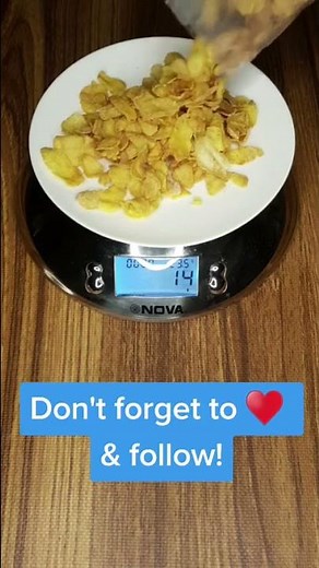 What 100 Calories of Corn Flakes Looks Like