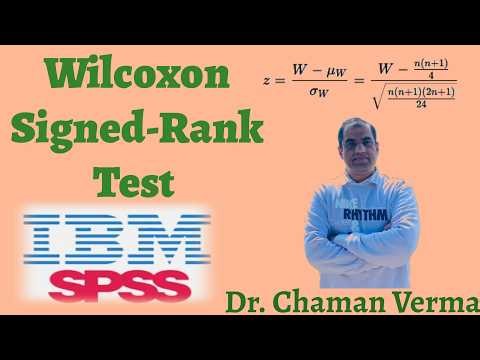SPSS | Non-Parametric test | Wilcoxon Signed-Rank Test