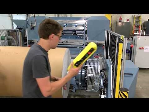 JJF Model Slitter Rewinder - Paper Rewinder