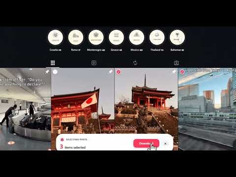 Mass downloader of Instagram