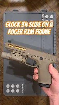 Glock 34 Slide On A Ruger RXM : HOW TO
