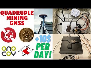QUADRUPLE MINING DePIN GNSS! Full & Easy GUIDE: GEODNET, ONOCOY, RTKDirect and FRY NETWORKS 🚀