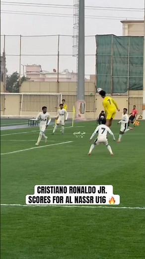 CRISTIANO RONALDO JR. GOAL 😳