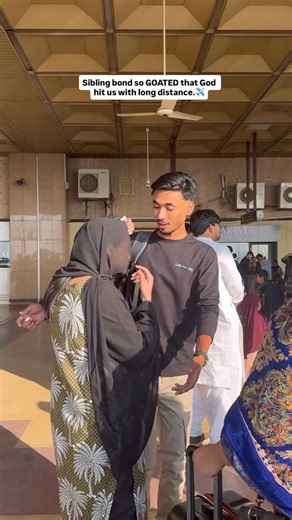 Laiba khan on Instagram: "God said “too powerful together” and made us long distance siblings. Long distance brother, sibling bond across miles, emotional sibling connection, missing my brother, brother love, family distance, stay connected, heartfelt relationships, supportive sibling, brother appreciation, virtual bonding, real love no matter distance, homesick feelings, family ties, strong sibling relationship, brother and sister love, distance cannot break us, reunited soon, long distance fam