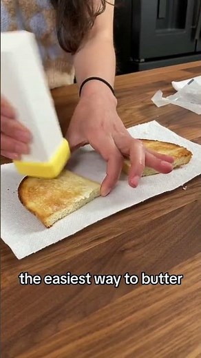 The easiest way to butter your toast!