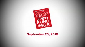 Walk today for a cancer-free tomorrow. Register for the Boston Marathon® Jimmy Fund Walk presented by Hyundai. Use code SOCIAL to receive $5 off at registration: http://budurl.com/5lxp #JimmyFundWalk | The Jimmy Fund