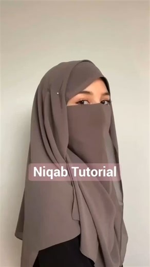 Butterflies_Majda on Instagram: "Easy Niqab Tutorial with Chiffon Scarf..🤩❤❤ #hijabtutorial #hijab #islam #explore #instagram #tutorial #hijabtutorial #hijab #islam #following #fyp #followmee #follow #niqab_tutorial #tutorials #islamic"